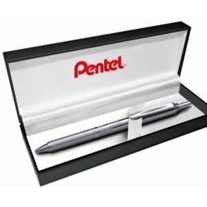 Pero gelové Pentel EnerGel BL407 - stříbrné 0,7mm v dárkové krabičce