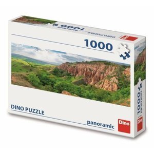 Puzzle panoramic 1000 dílků Červená rokle 1000 - Dirkje