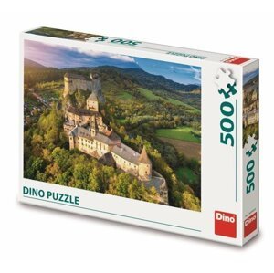 Puzzle Oravský hrad, Slovensko 47x33cm 500dílků v krabici 33,5x23x3,5cm - Dirkje