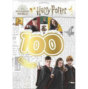 Harry Potter - 100 samolepek s omalovánkovými listy - Kolektiv