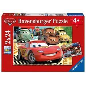 Ravensburger Puzzle Disney Pixar Auta - Nové dobrodružství 2x24 dílků
