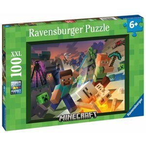 Ravensburger Puzzle Minecraft - Monstra z Minecraftu 100 dílků