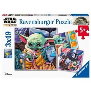 Ravensburger Puzzle Star Wars - Mandalorian 3x49 dílků