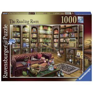Ravensburger Puzzle - Útulná knihovna 1000 dílků
