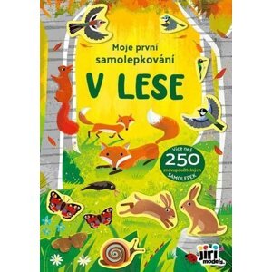 V lese - První samolepky - kolektiv