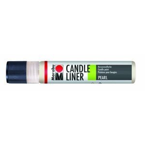 Marabu Candle Liner na svíčky - bílý 25 ml