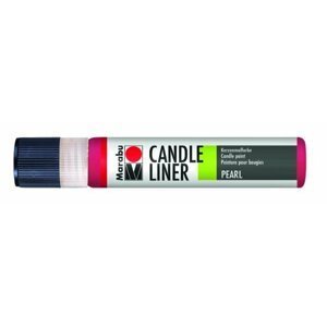 Marabu Candle Liner na svíčky - červený 25 ml