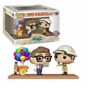 Funko POP Moment: Up - Carl & Ellie w/Balloon Cart (Vzhůru do oblak)