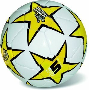 Míč kožený fotbalový Star žlutý - Alltoys