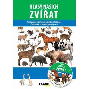 Hlasy našich zvířat + CD - Jarmila Bachratá