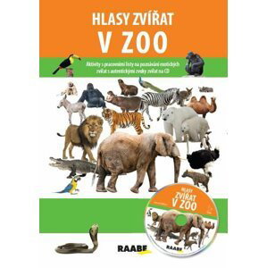 Hlasy zvířat v ZOO + CD - Jarmila Bachratá