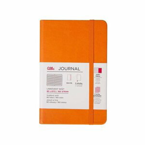 Albi Oranžový střední journal zápisník - Albi