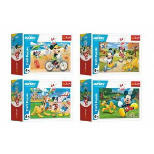 Minipuzzle 54 dílků Mickey Mouse Disney/ Den s přáteli