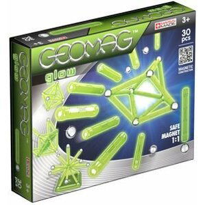 Stavebnice Geomag Glow 30 pcs