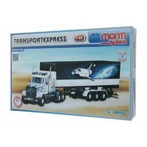 Stavebnice Monti System MS 24 Transport Expres Western star 1:48 v krabici 32x20x7,5cm