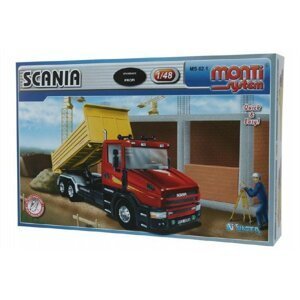 Stavebnice Monti System MS 62.1 Scania  1:48 v krabici 32x20,5x7,5cm