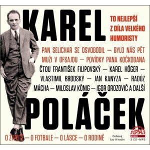 To nejlepší z díla velkého humoristy - 2 CDmp3 - Karel Poláček