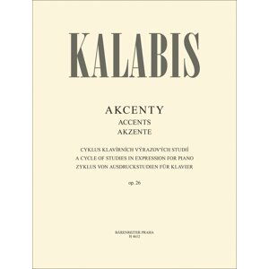 Akcenty - Cuklus klavirních výrazových studií - Viktor Kalabis