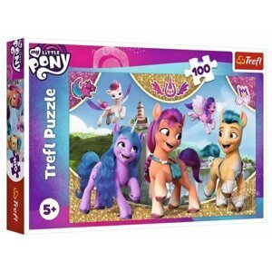 Trefl Puzzle My Little Pony - Pestrobarevné přátelství / 100 dílků