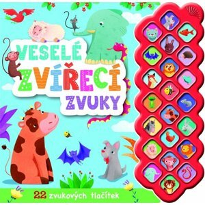 Veselé zvířecí zvuky - 22 zvukových tlačítek - autorů kolektiv