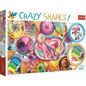 Trefl Puzzle Crazy Shapes Sladké sny 600 dílků