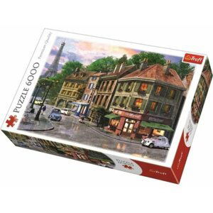 Trefl Puzzle Ulice Paříže / 6000 dílků