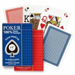 Piatnik Poker - 100% Plastic Jumbo Index Speciál