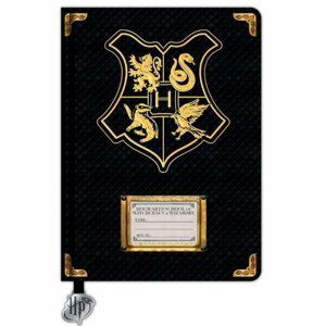 Harry Potter Blok A5 - černý 200 listů