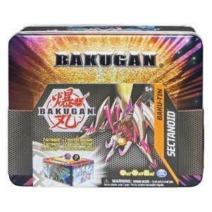 Bakugan plechový box s exkluzivním Bakuganem s4 - Spin Master Bakugan