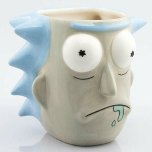 Rick and Morty 3D keramický hrnek - Rick Sanchez 500 ml