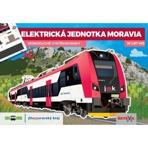 Elektrická jednotka Moravia - Jednoduché vystřihovánky