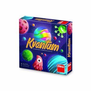 Kvantum vesmírné dobrodružství rodinná společenská hra v krabici 20x20x5cm - Jan Mašek; Štěpán Peterka