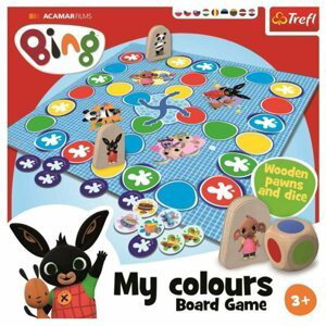 My colours Králíček Bing společenská hra v krabici 25x25x5cm