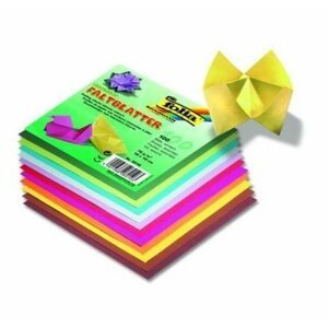 Folia Origami papíry na skládání 15 x 15 cm - mix barev 70 g