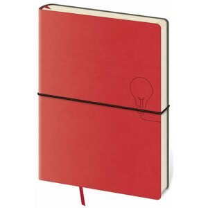 Zápisník - Flexio-Red - tečkovaný L