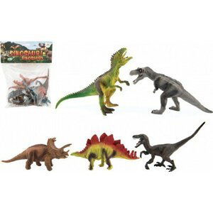 Dinosaurus plast 15-18cm 5ks v sáčku