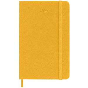 Moleskine Plánovací zápisník 2023 oranžový S, tvrdý