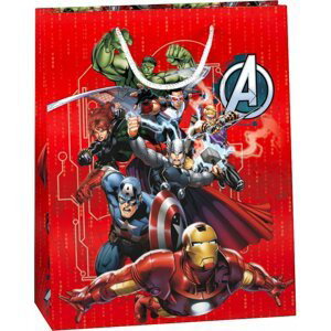 Dárková taška L - Avengers 26 x 33 cm