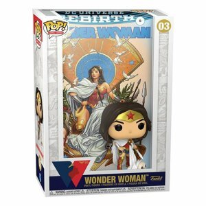 Funko POP Comic Cover: Wonder Woman (Rebirth) OnThrone