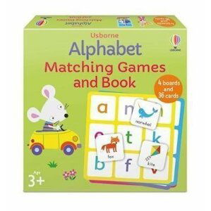 Alphabet Matching Games and Book - Kate Nolan