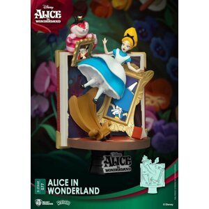 Alenka v říši divů diorama Book series - Alenka 15 cm (Beast Kingdom)