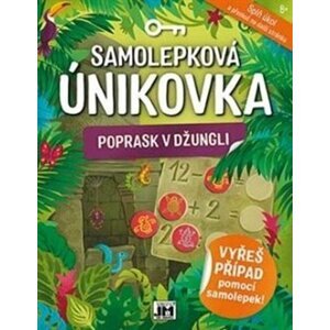 Samolepková únikovka Poprask v džungli