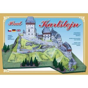 Hrad Karlštejn - Stavebnice papírového modelu