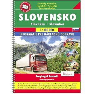 Slovensko autoatlas 1:100 000 (A4, spirála)