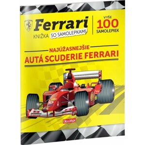 FERRARI, autá Scuderie – Kniha samolepiek