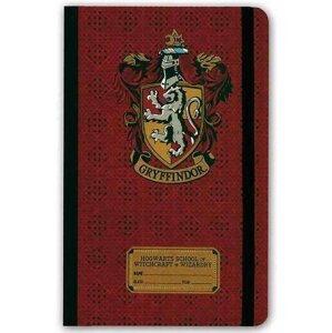 Harry Potter zápisník A5 - Nebelvír erb