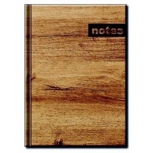 Notes Dřevo tmavé