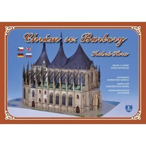 Chrám Sv. Barbory - Stavebnice papírového modelu