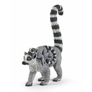 Lemur a mládě