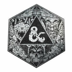 Puzzle Dungeons and Dragons - Kostka v plechové krabičce 750 dílků - EPEE Merch - Paladone